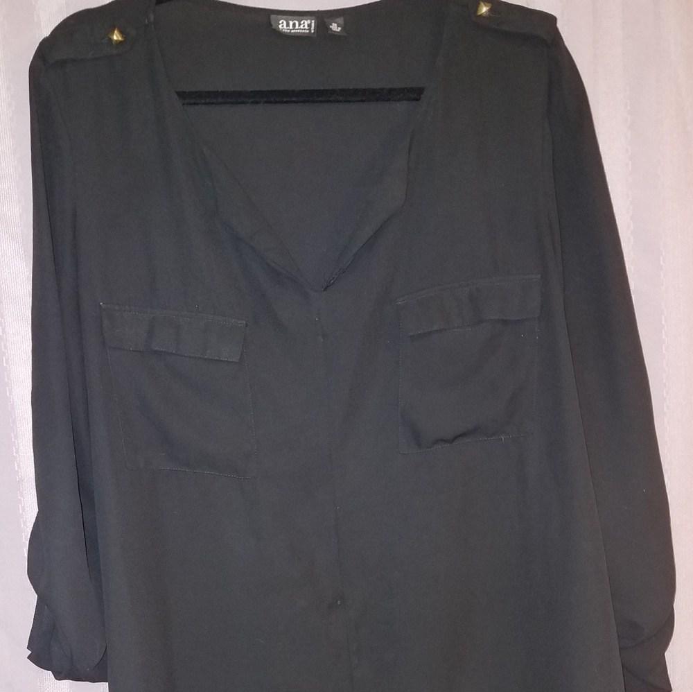 Ana Black Top 2X